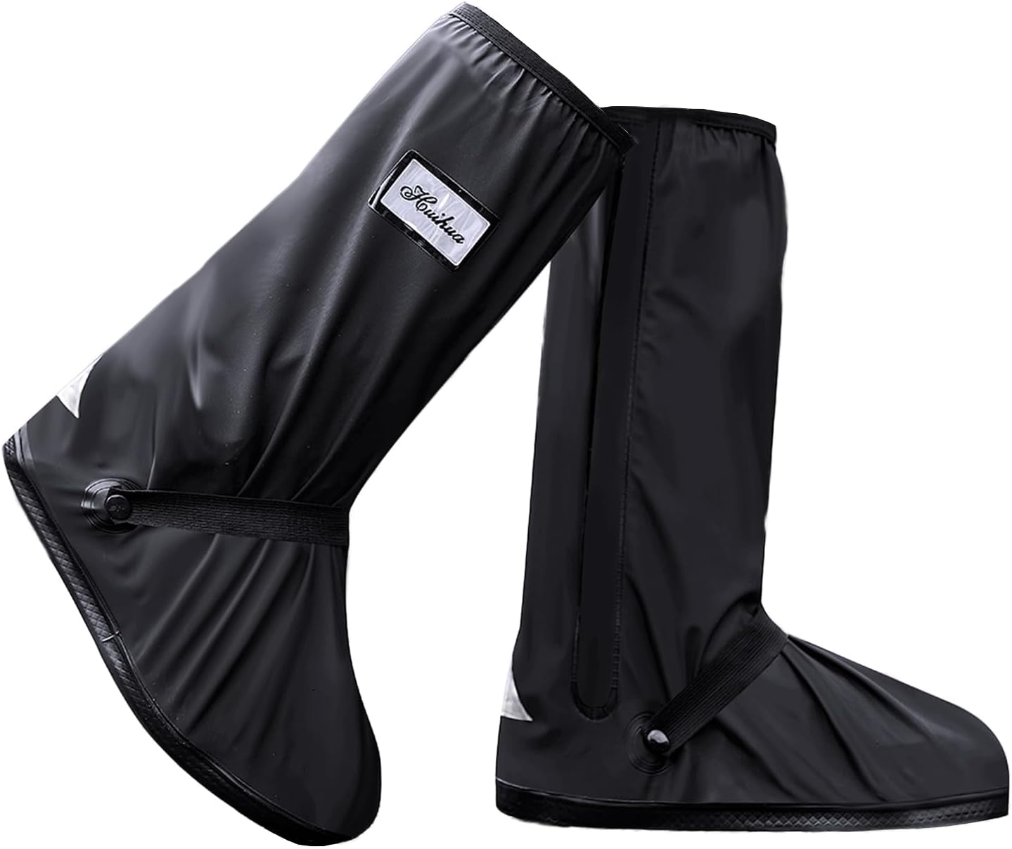 ✨Black Waterproof Rain Boot Shoe Cover with Reflector