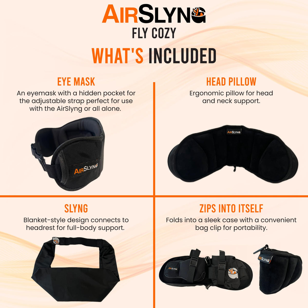🔥3-in-1 Airplane Sleep Support System