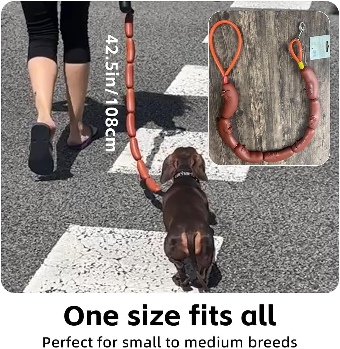 🎖️Sausage Leash Hot Dog Walking Gear