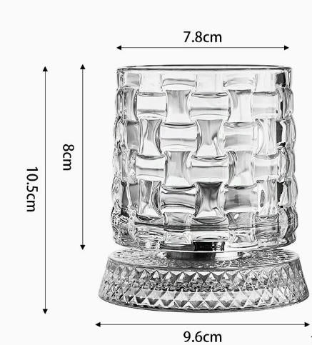 🎖️Rotating Whisky Glass