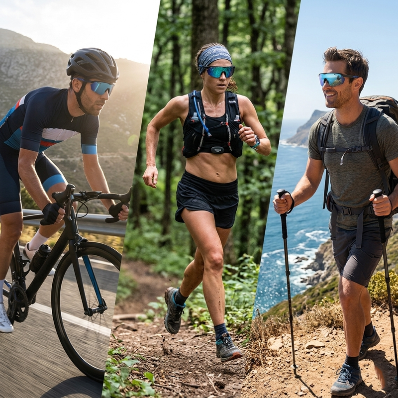 🎖️Polarized Cycling Sunglasses UV400 Sports Eyewear for Men Women