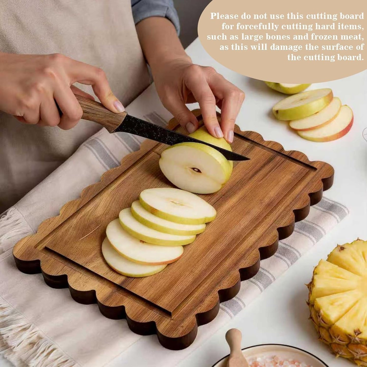 đïžHandcrafted Acacia Square Shaped Cheese Charcuterie Set