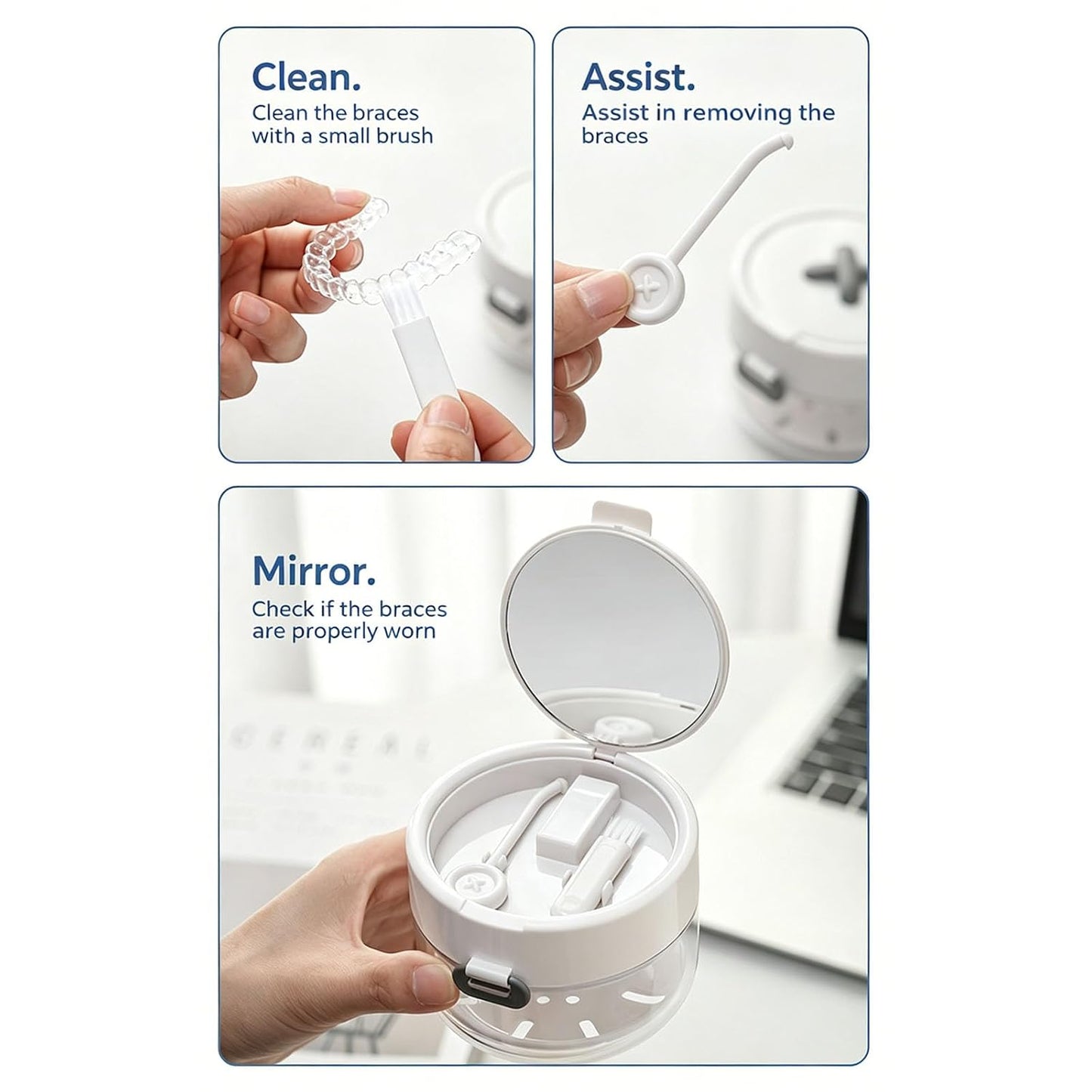 🎖️Portable Denture Cleaning Case