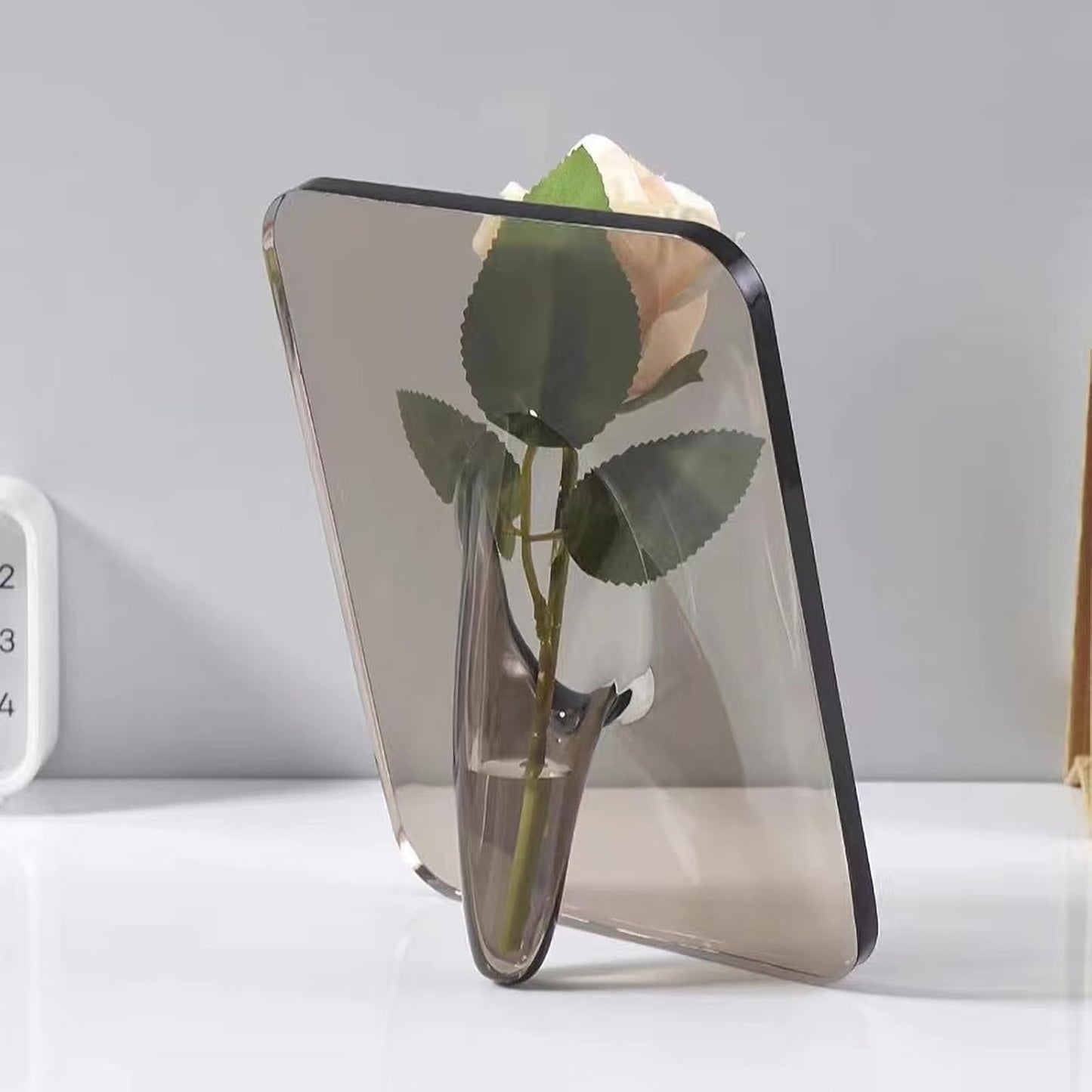 🎖️Frame Flower Vase - Clear Acrylic Vase for Flowers