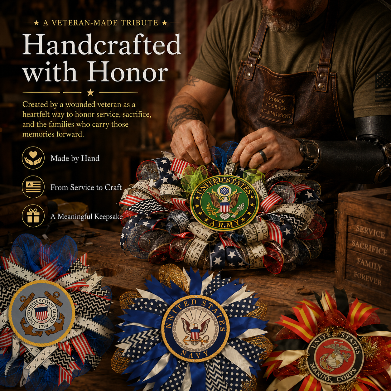 ✨Military Wreaths