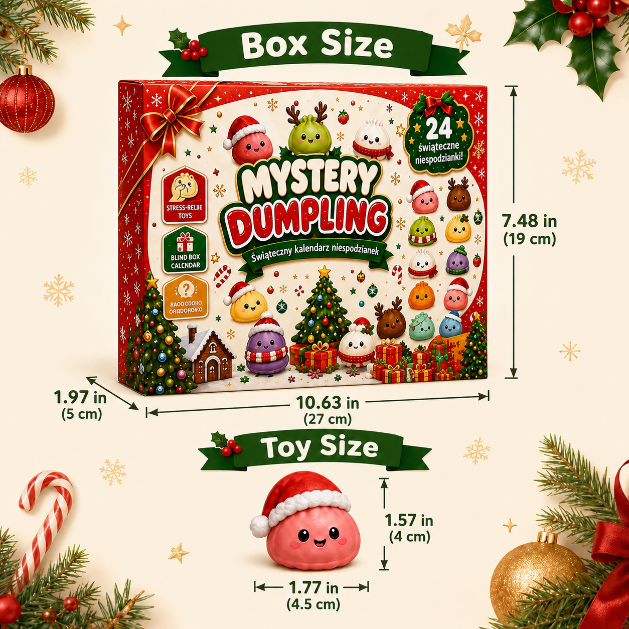 🔥2026 Advent Calendar with Daily Dumpling Surprises