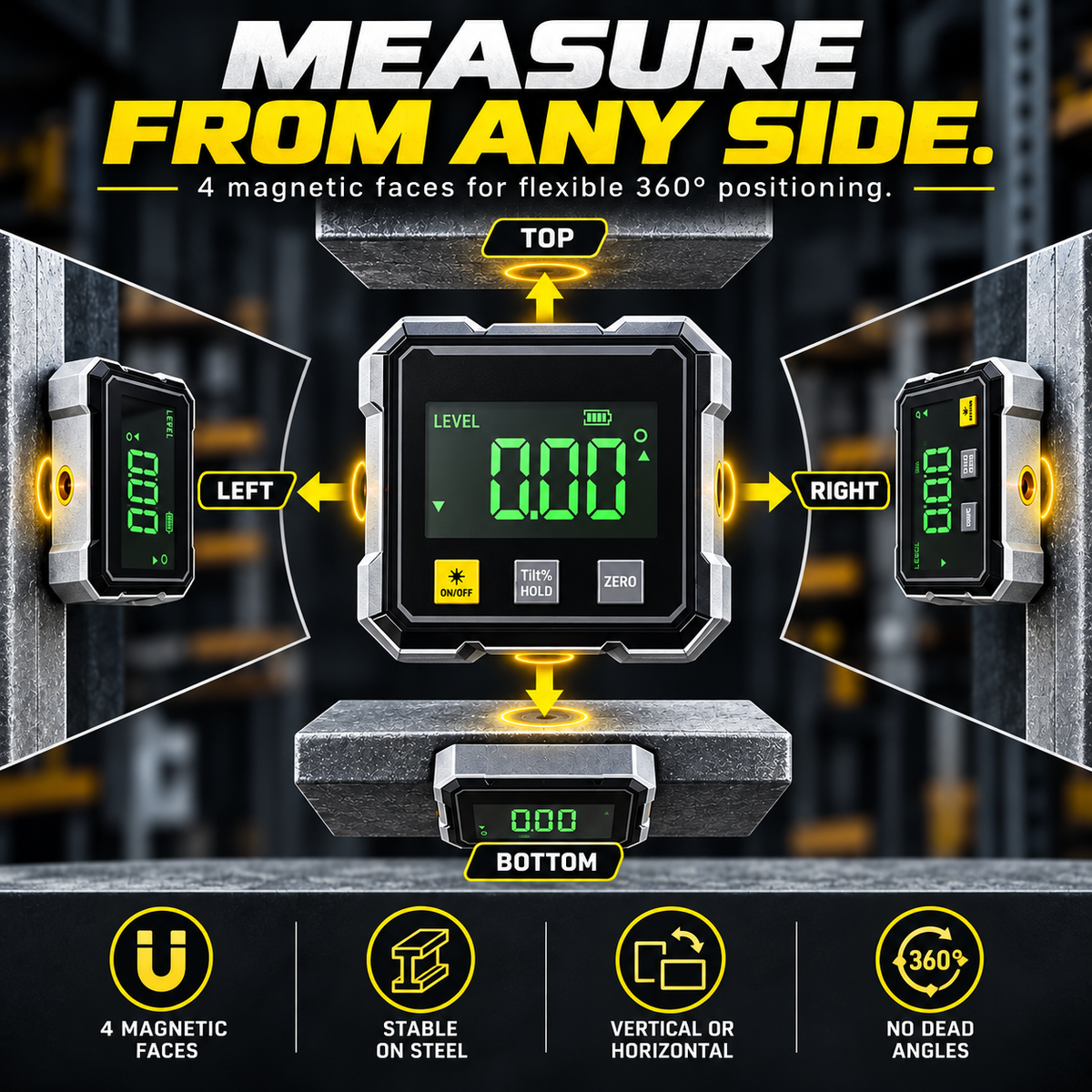 ✨Laser digital tilt meter🛠️