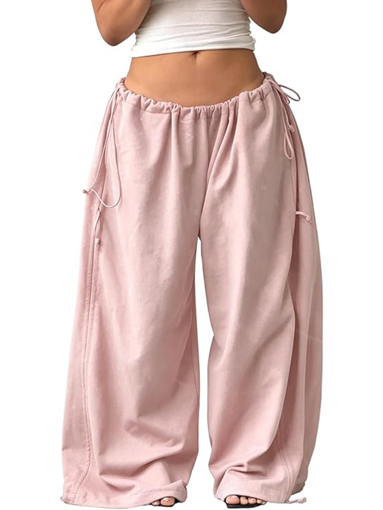 ✨Drawstring Wide-Leg Pants