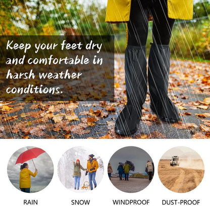 🔥Waterproof Rain Boot Shoe Cover Non-Slip Waterproof Boot Covers for Snow & Rain
