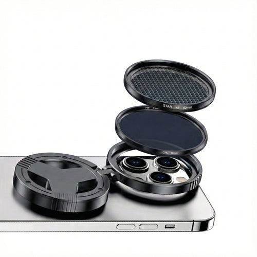 🔥2-in-1 Magnetic CPL & Star Filter Lens