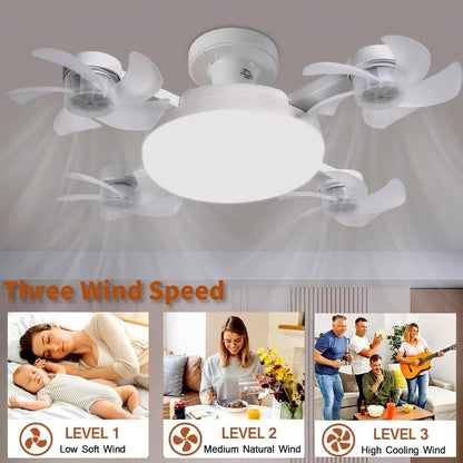 ✨24-Hour Flash Deal⏰Ceiling Fan Light with Remote Control💡❄️