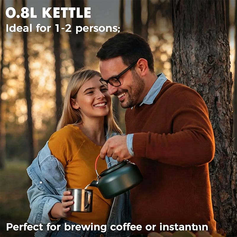 ✨HOT SALE 49% OFF🍳2026 Pro Outdoor Camping Cookware: 3-in-1 Ultra-Light Pots, Pans & Kettle Set! 🏕️🛒
