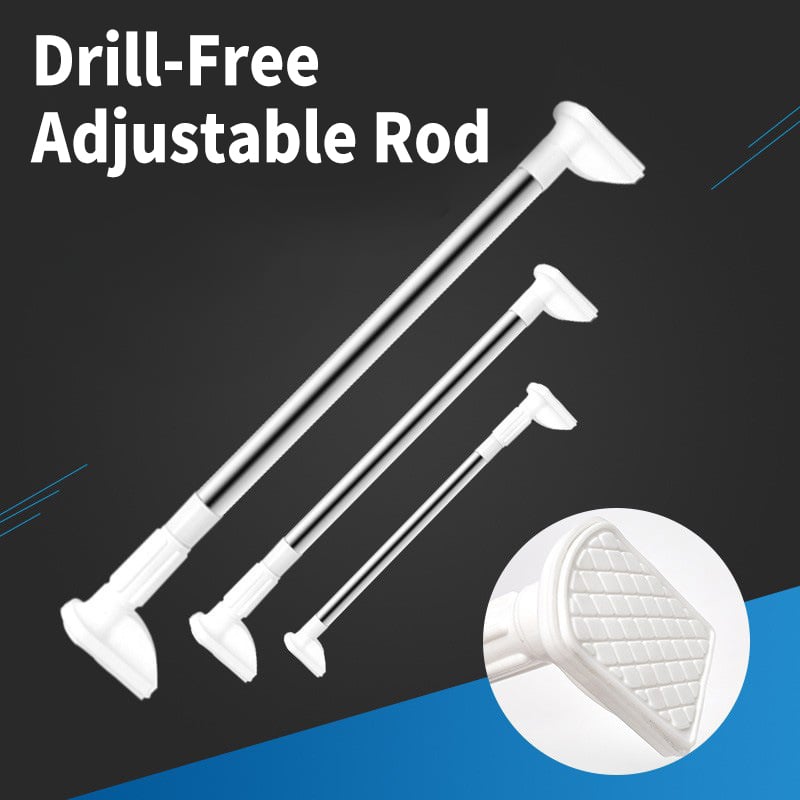 🔥49% OFF TODAY - Drill-Free Adjustable Rod