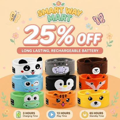🔥Kids Bluetooth Animal Headphones — Soft, Comfy & Stays On