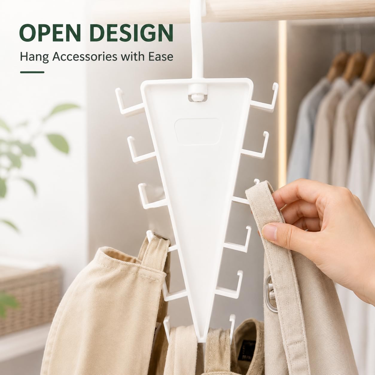 🔥12 Hooks Space Saving Closet Hanger Organizer