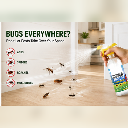 ✨ Fresh Mint Scent. Powerful Pest Defense. Keep Ants, Spiders & Roaches Away Naturally