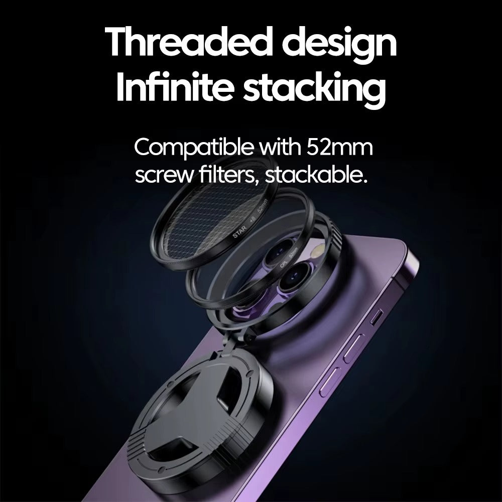 🔥2-in-1 Magnetic CPL & Star Filter Lens