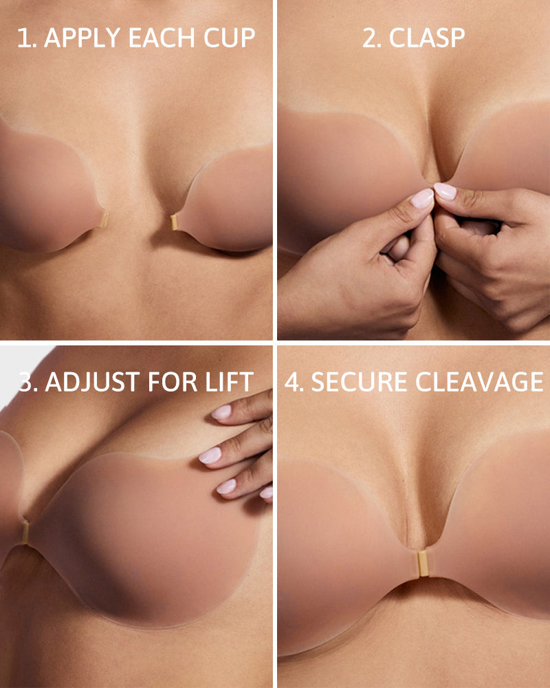 🔥Seamless Silicone Shaping Cleavage Bra