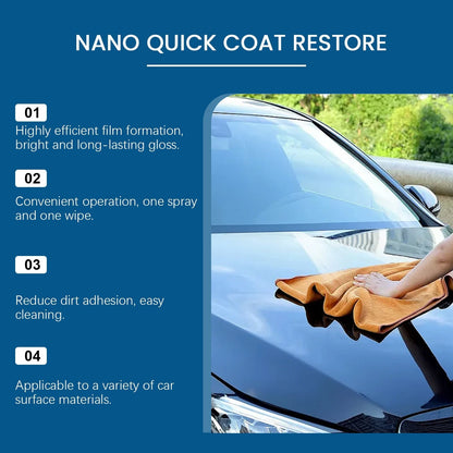 Automotive coating spraying – a professional spray coating with excellent hydrophobicity and UV protection.