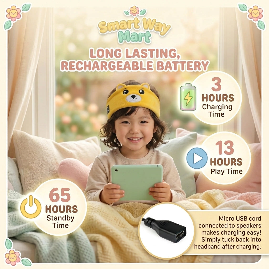 🔥Kids Bluetooth Animal Headphones — Soft, Comfy & Stays On