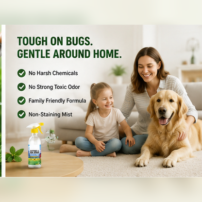 ✨ Fresh Mint Scent. Powerful Pest Defense. Keep Ants, Spiders & Roaches Away Naturally