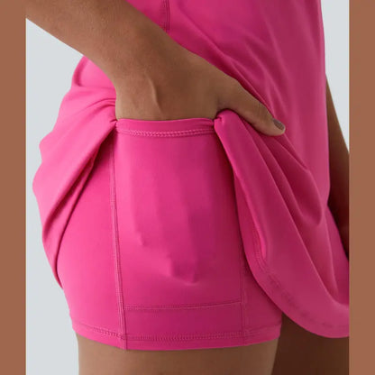 ✨Last day promotion🔥Plush Backless Active Dress-Easy Peezy Edition