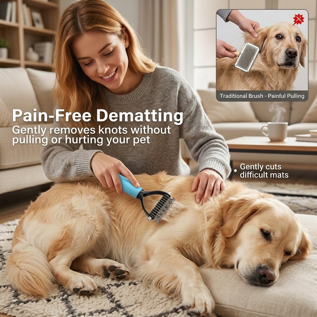 🔥Universal Pet Detangling Comb🐱🐶