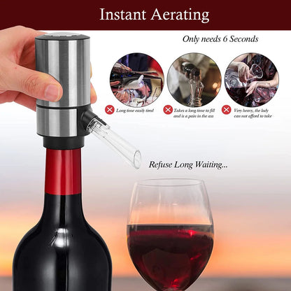 اليوم الأخير خصم 49%🍷 مهوية وموزع النبيذ الكهربائي