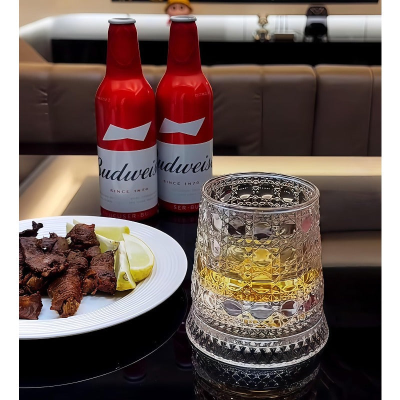 🎖️Rotating Whisky Glass
