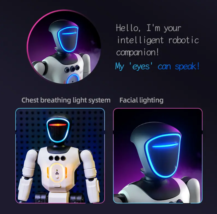 🎖️Next-Gen Humanoid AI Robot | Full-Body Flexible Joints & Smart Interactive Control
