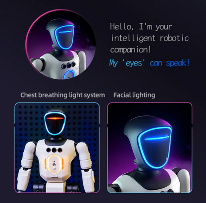 🎖️Next-Gen Humanoid AI Robot | Full-Body Flexible Joints & Smart Interactive Control