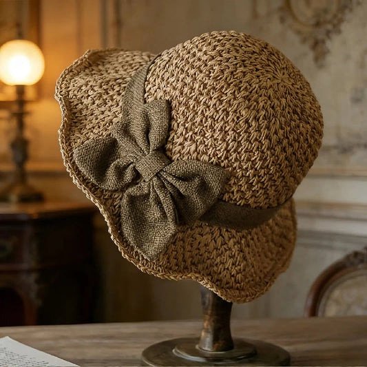 elegant-woven-straw-sun-hat-with-bow-9826