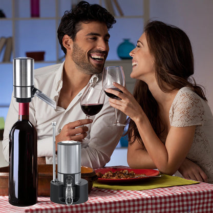 اليوم الأخير خصم 49%🍷 مهوية وموزع النبيذ الكهربائي