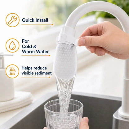 🔥75K+ SOLD!💧 Disposable Cotton Faucet Filter Bags