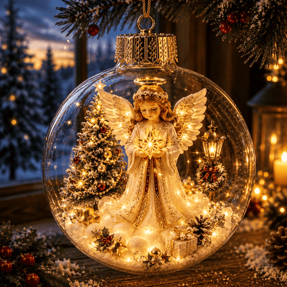 ✨Limited time 50% OFF -✨🎄 Glowing Christmas Story Ornament – Light-Up Mini Holiday Scene(📦Buy 3 Free Shipping)
