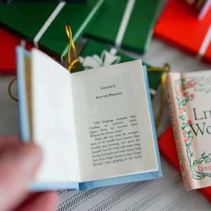 ✨Last Day 49% Off ✨Mini Book Ornament Advent