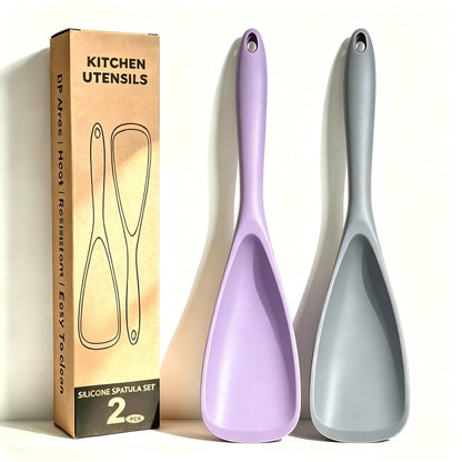 🎖️Pack of 2 Cooking Spoons for Non stick Cookware