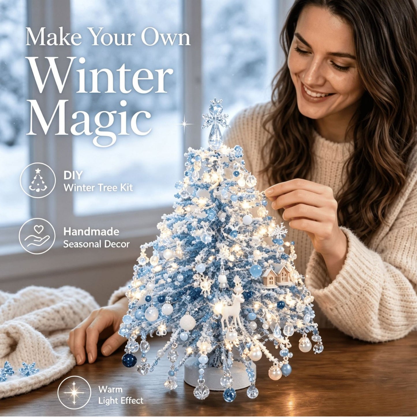 🎖️DIY Beaded Christmas Tree Kit