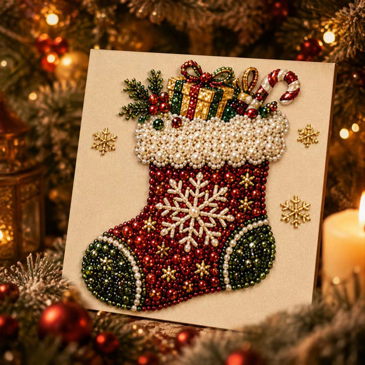 🎖️DIY Christmas Pearl Diamond Art Painting Art Kit