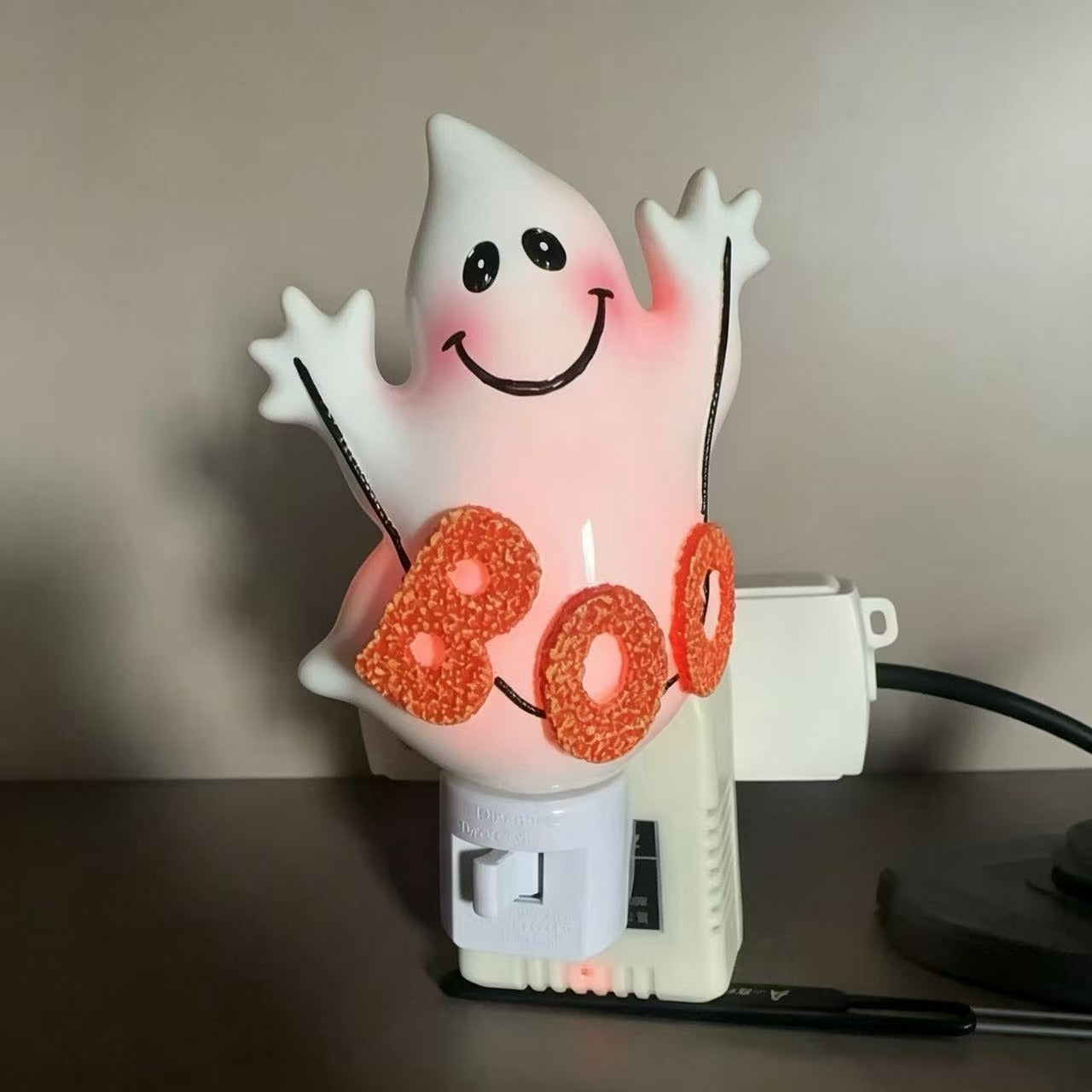 🎖️Animated Seesaw Ghost Plug in LED Night Light