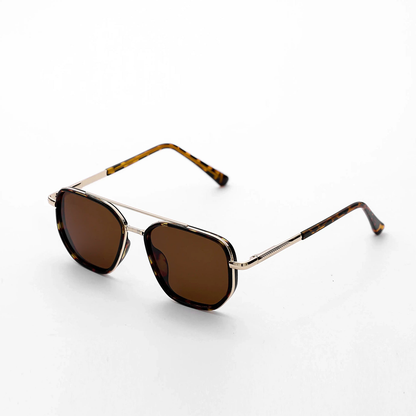 ✨😎 Fashion Geometric Double-Beam Sunglasses