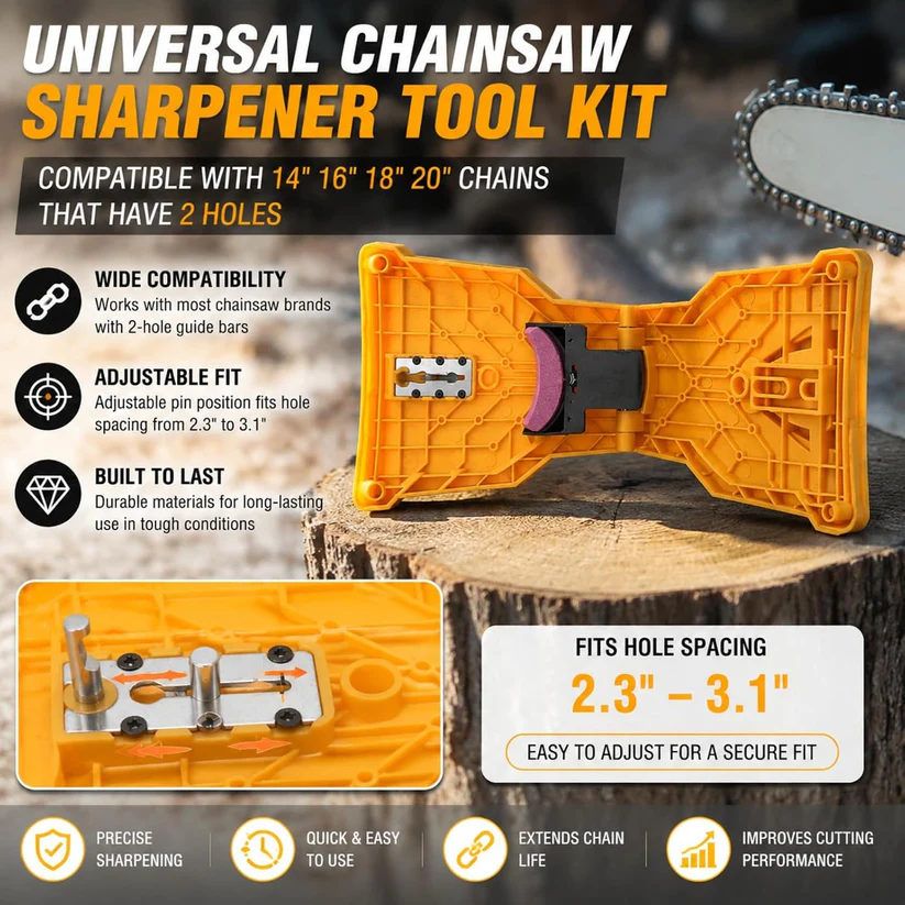 ✨Limited Time 49% Off✨Portable Teeth Chainsaw Sharpener