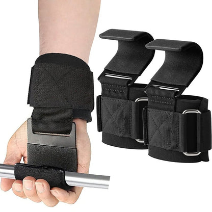 ✨Max-Weight Lifting Hooks - Elite Wrist Support for Powerlifting
