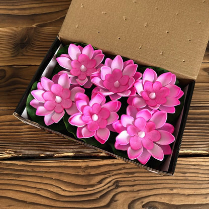 🔥Water Floating Lotus Flower Led Candle(6 of pack)