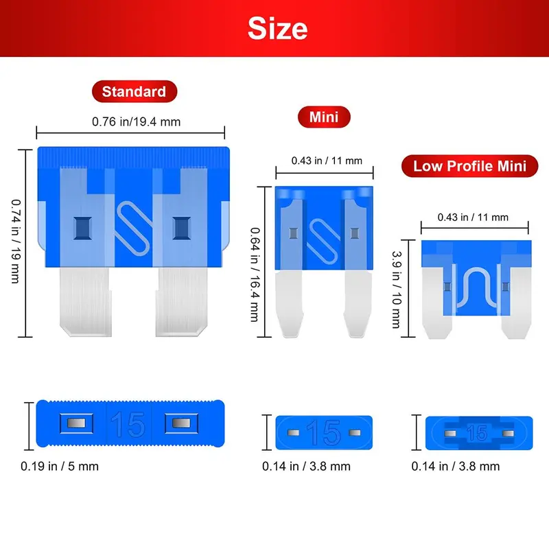 🚗Professional 306PCS Automotive Fuse Assortment with Circuit Tester & Puller