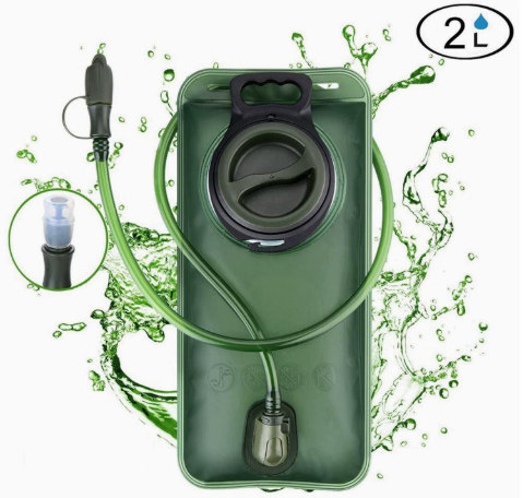 ✨Men’s 2L Tactical Hydration Running Vest – Lightweight Adjustable Chest Pack💧