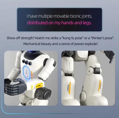 🎖️Next-Gen Humanoid AI Robot | Full-Body Flexible Joints & Smart Interactive Control