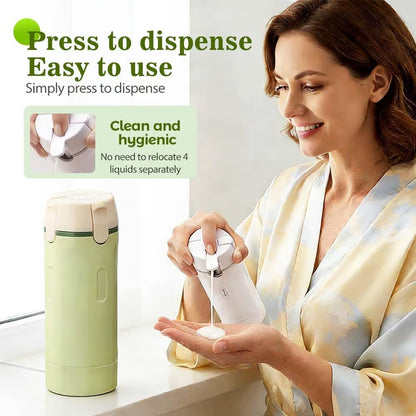 🔥4-in-1 Travel Dispenser Bottle