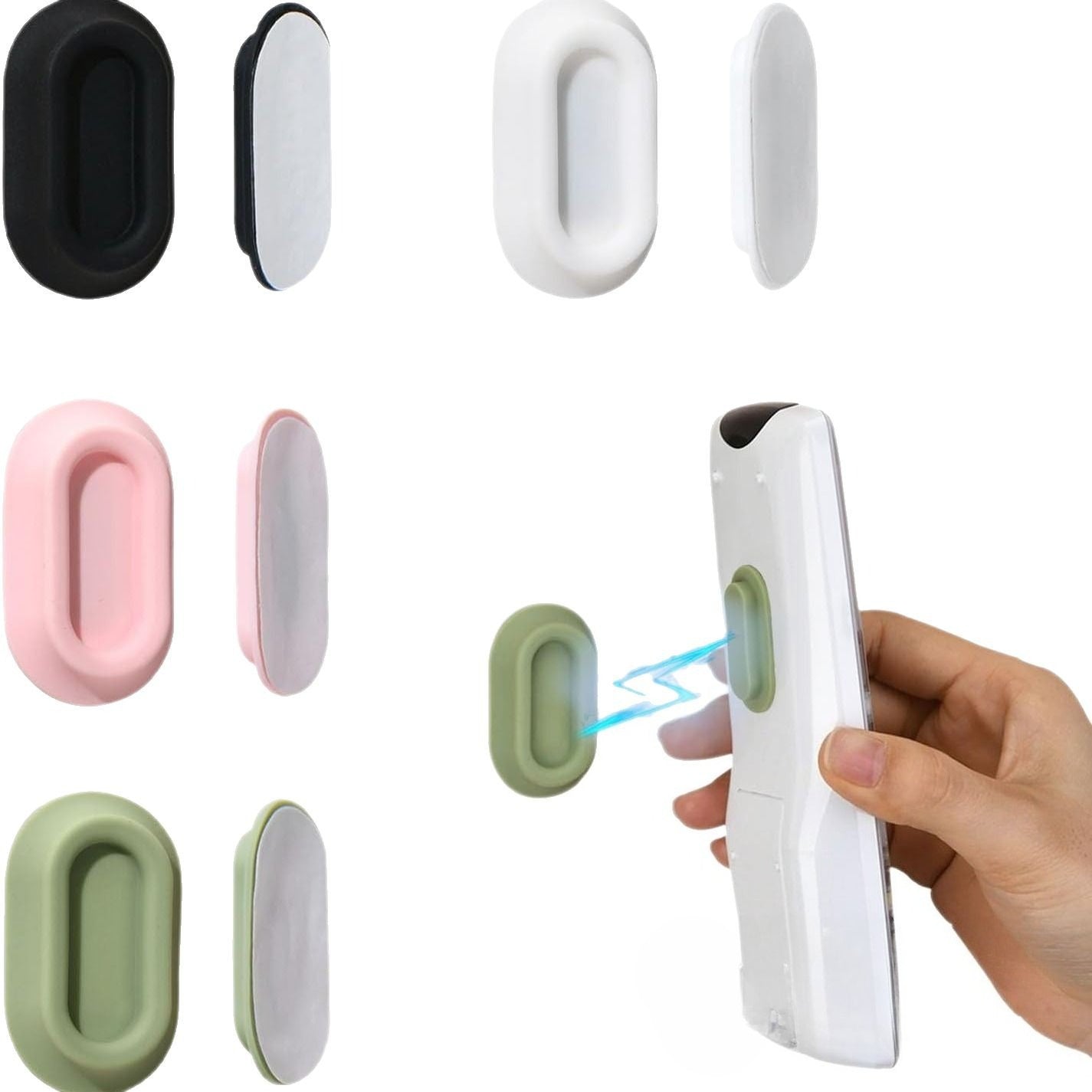 🎖️Magnetic Remote Control Holder Strong Self-Adhesive