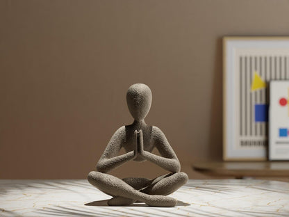🎖️Yoga Meditation Figure – Minimalist Zen Statue